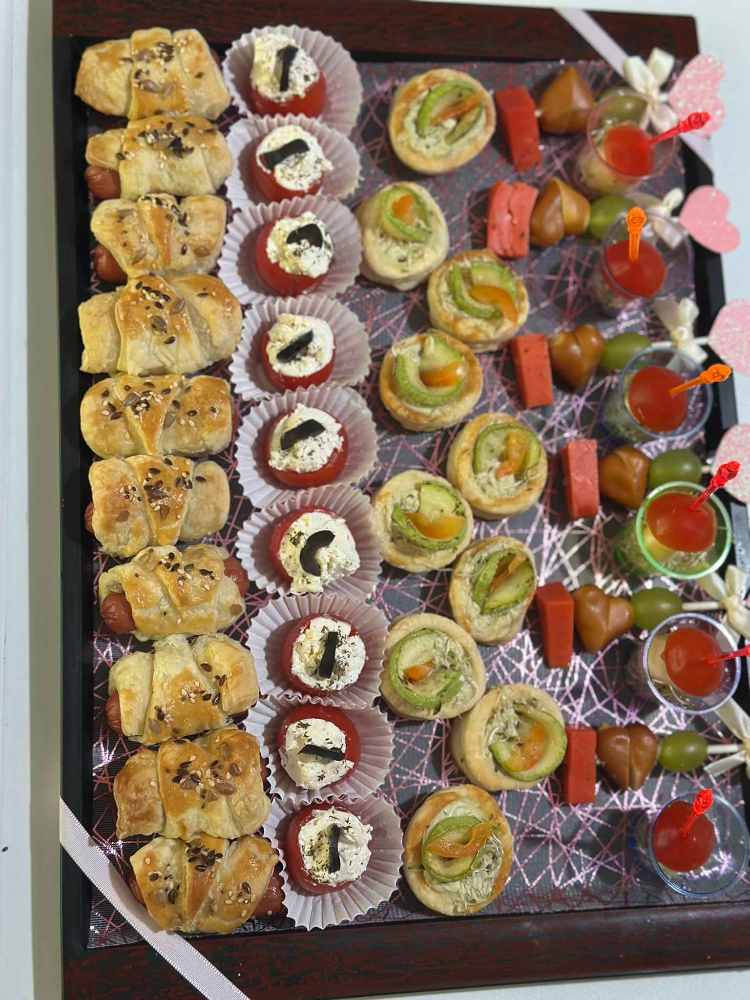 Artistic food presentation