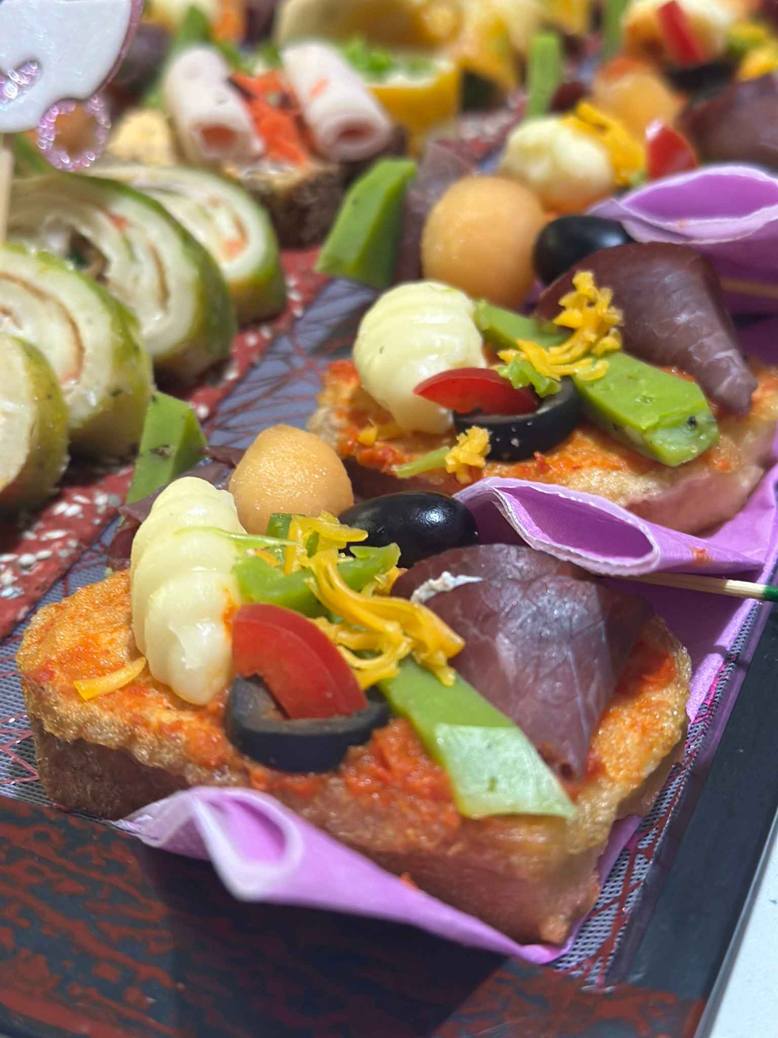 Creative finger food design