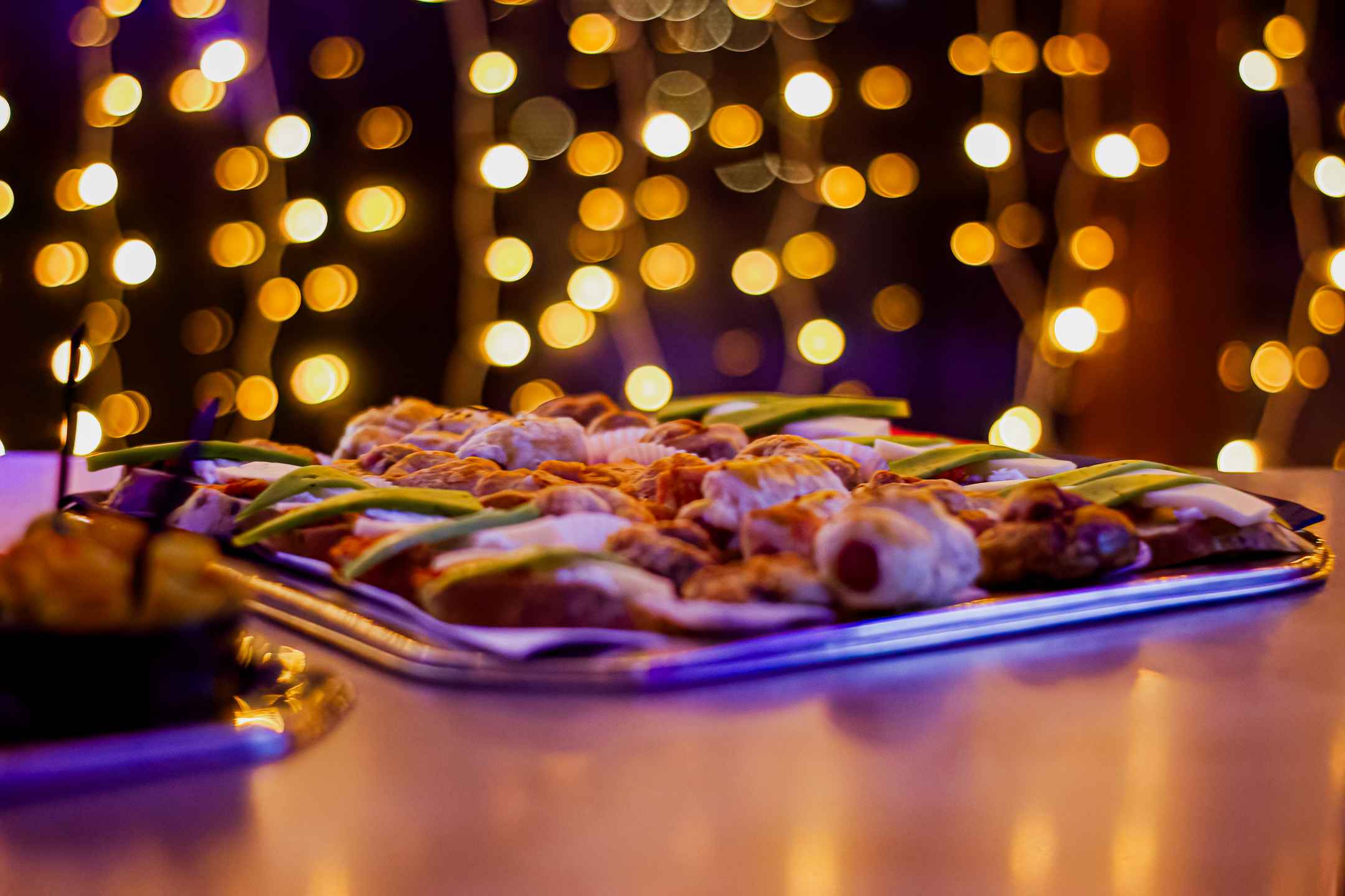 Professional finger food array