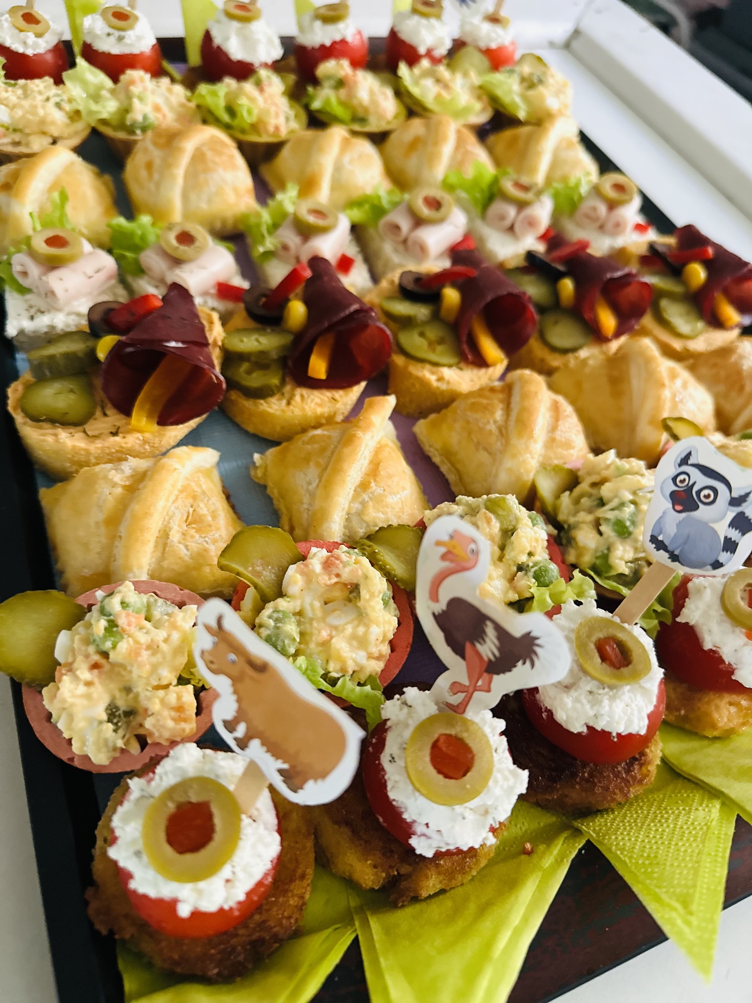 Fresh catering creations