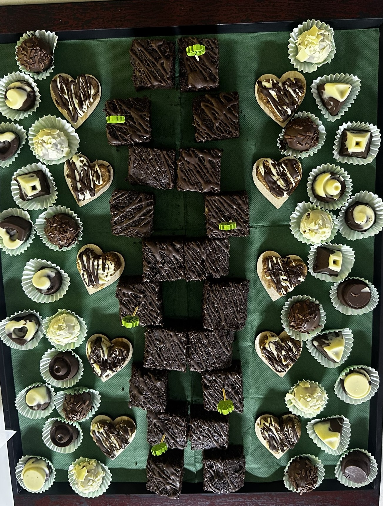 Inviting appetizer display